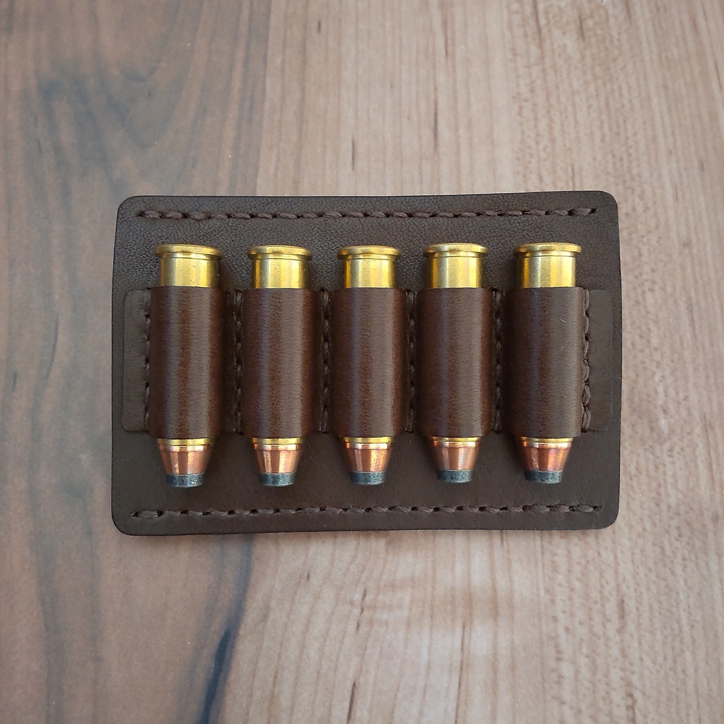【受注製作】革製カートリッジホルダー 38スペシャル・357マグナム等対応