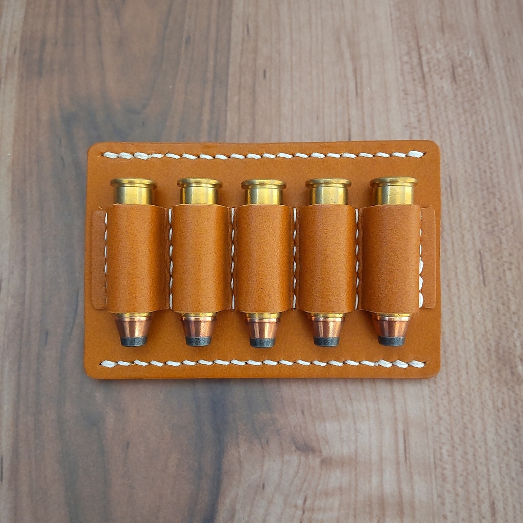 【受注製作】革製カートリッジホルダー 38スペシャル・357マグナム等対応