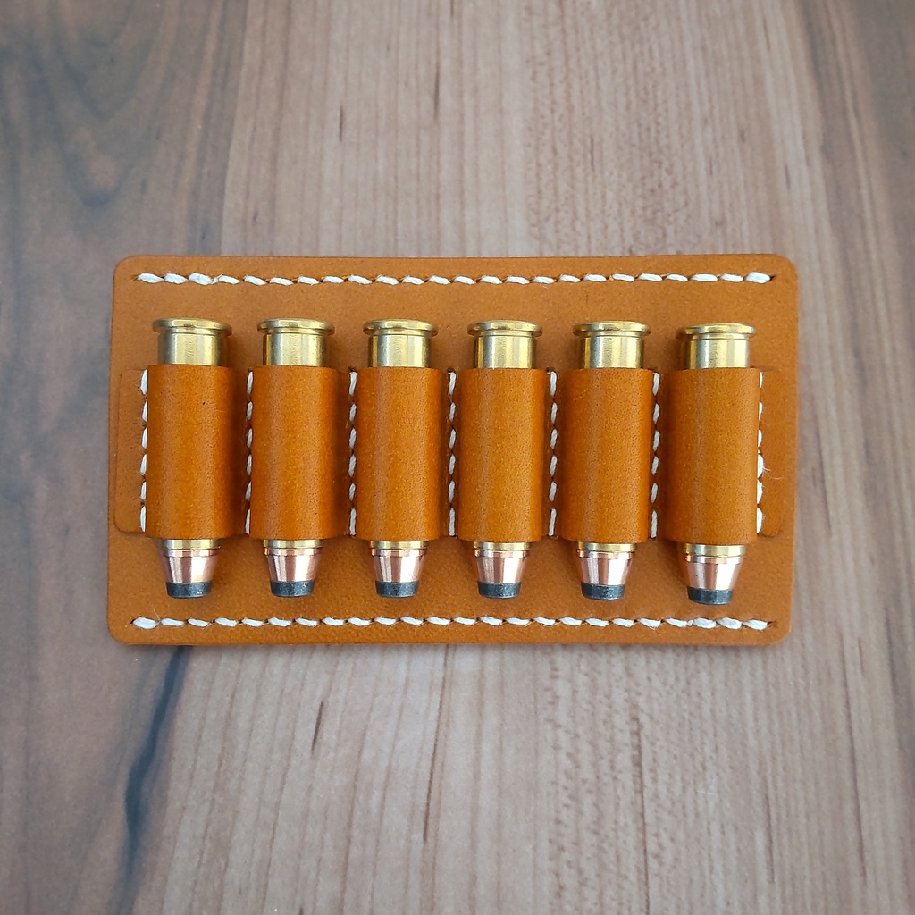 【受注製作】革製カートリッジホルダー 38スペシャル・357マグナム等対応