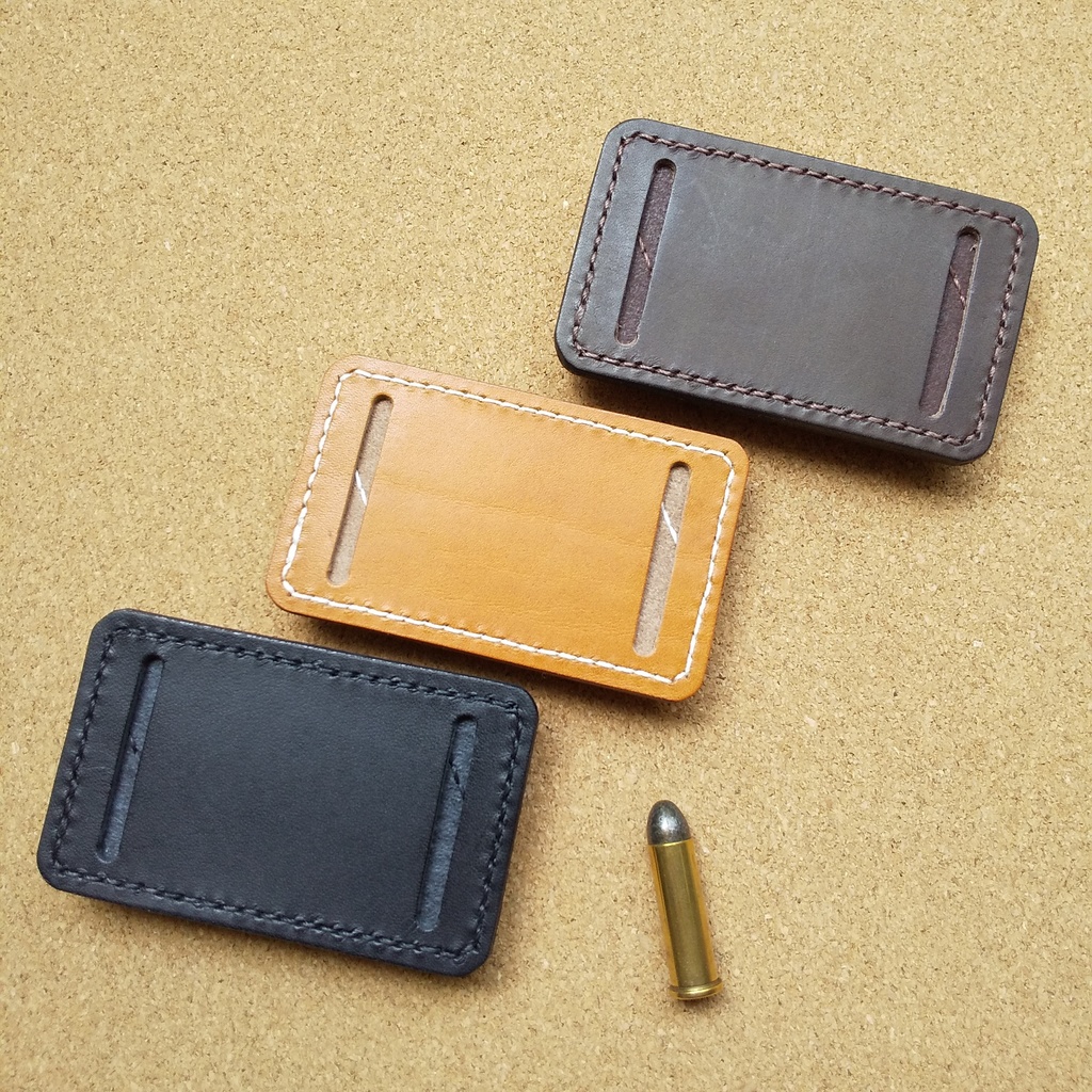 革製カートリッジホルダー 38スペシャル・357マグナム等対応