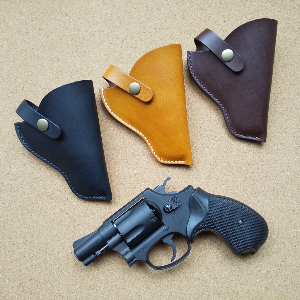 革製ヒップホルスター マルシン S&W M36 M60 チーフスペシャル 2インチ対応