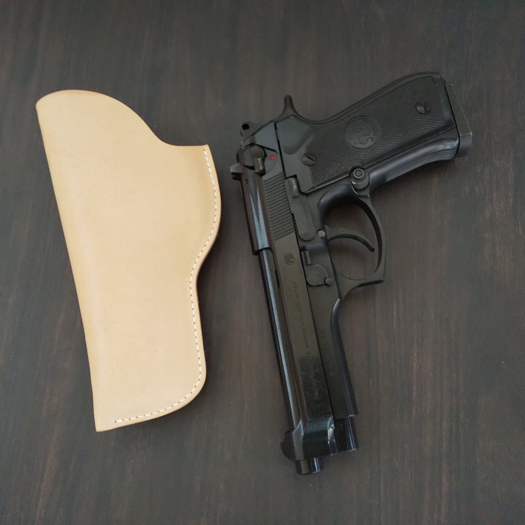 【受注製作】革製インサイドホルスター ベレッタ M92F・M8000・M84等対応