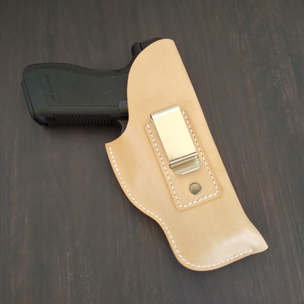 【受注製作】革製インサイドホルスター グロック系オート ガスガン対応