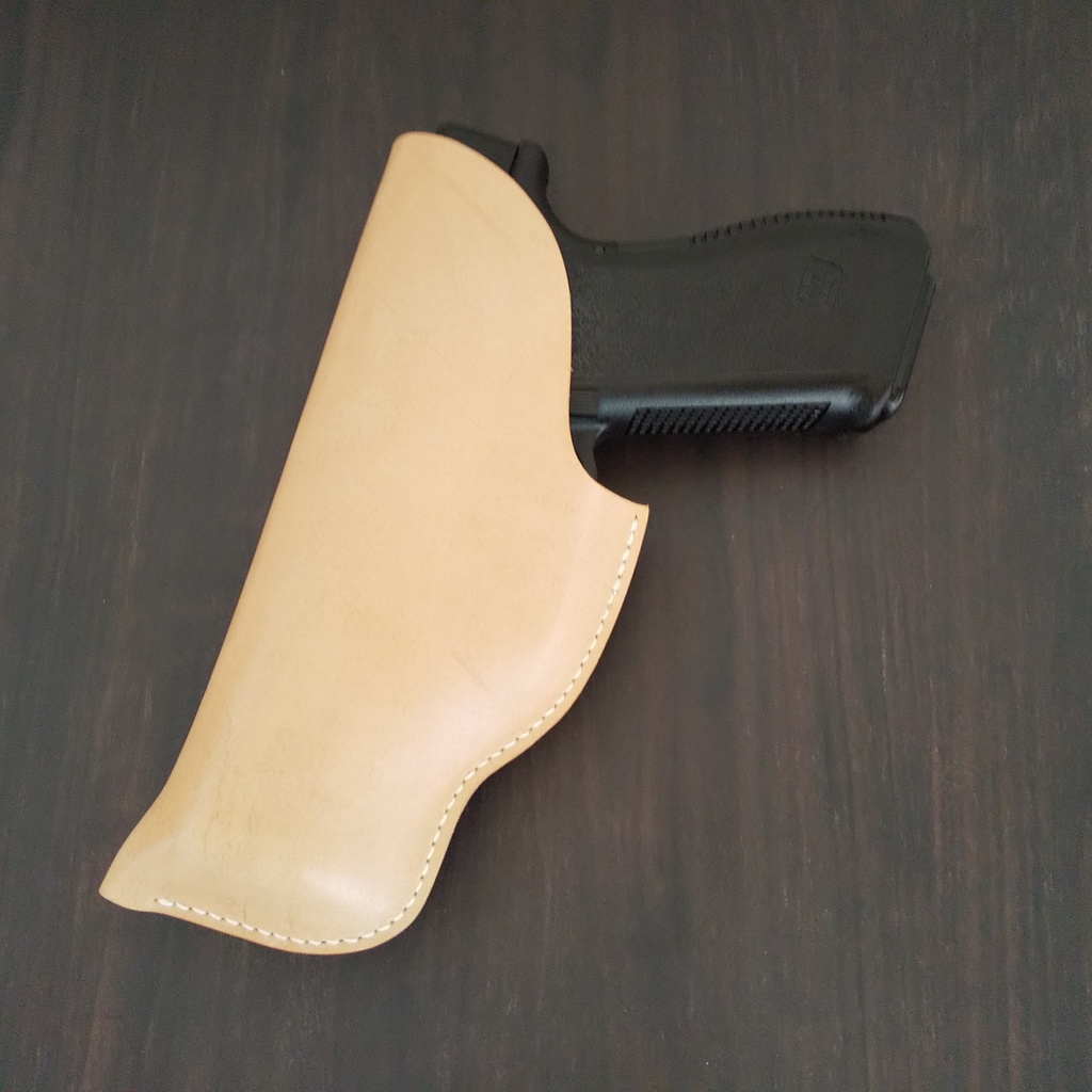 【受注製作】革製インサイドホルスター グロック系オート ガスガン対応