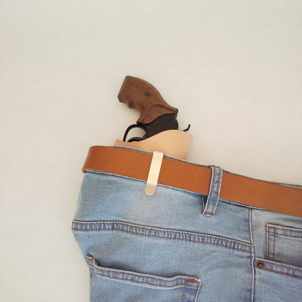 【受注製作】革製インサイドホルスター S&W M36 M60 リボルバー対応