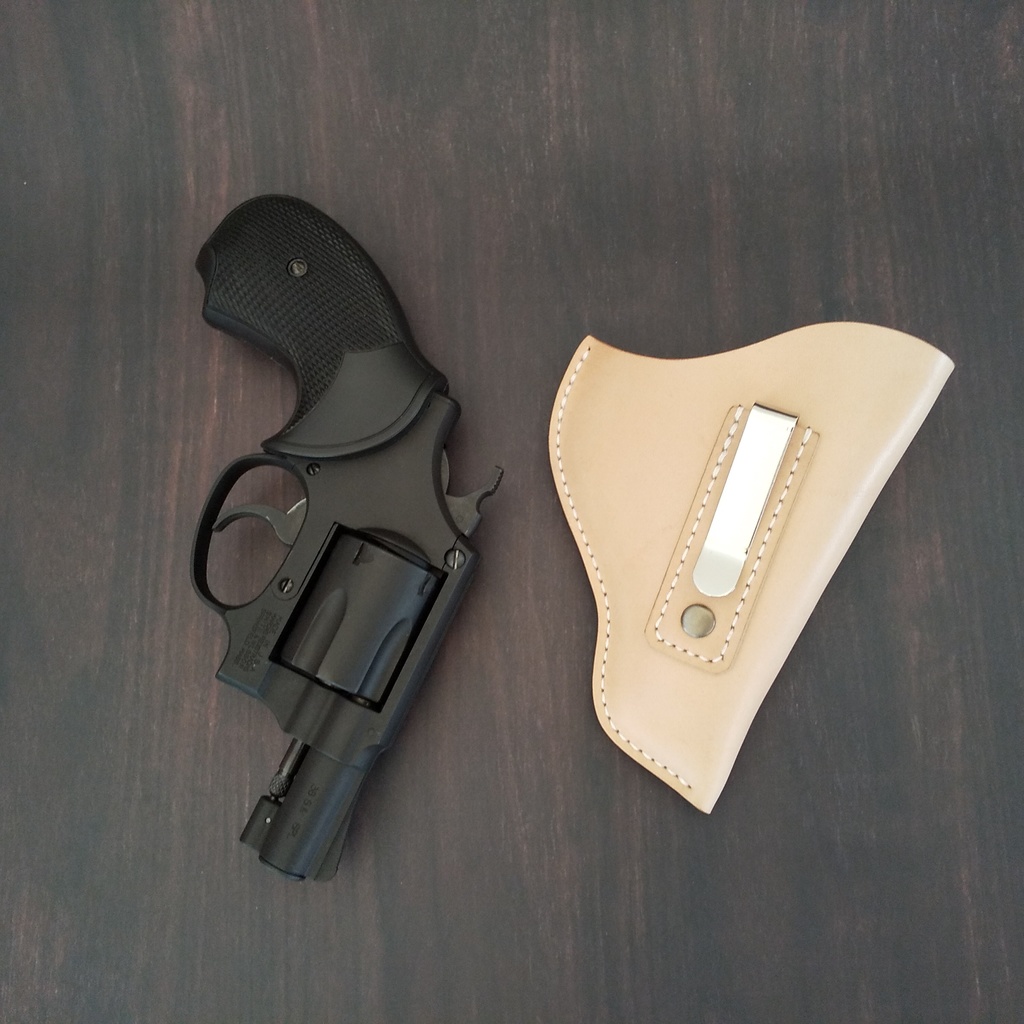 【受注製作】革製インサイドホルスター S&W M36 M60 リボルバー対応