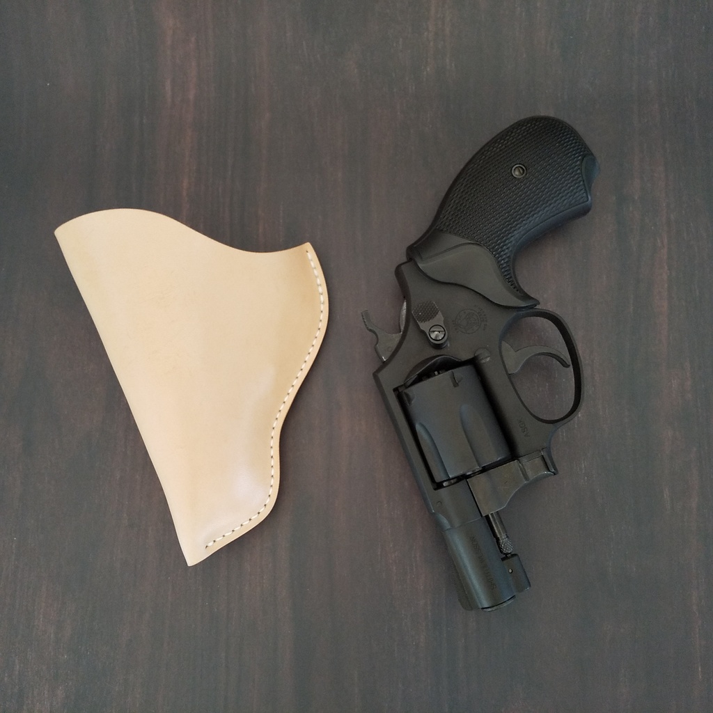 【受注製作】革製インサイドホルスター S&W M36 M60 リボルバー対応