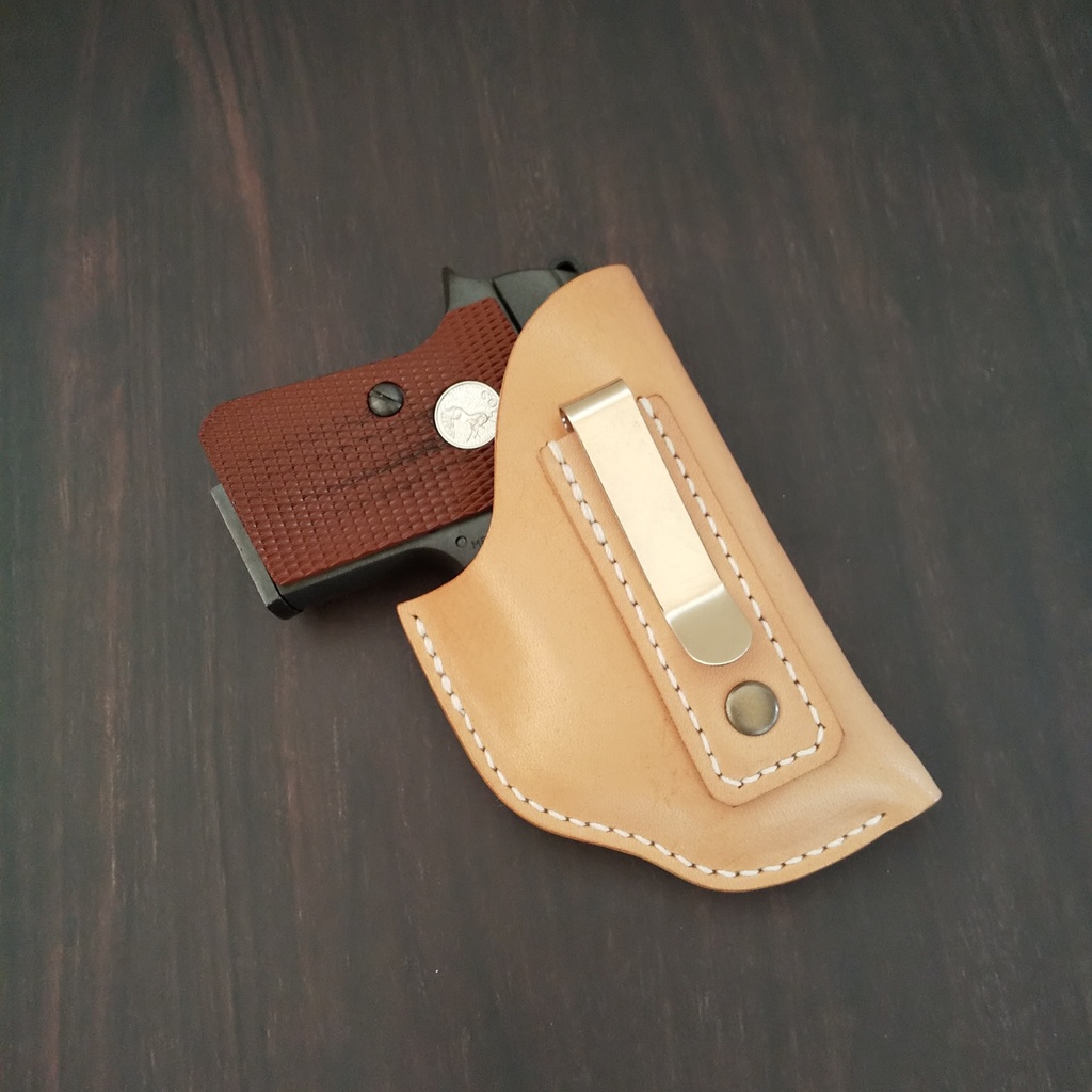 【受注製作】革製インサイドホルスター マルシン製モデルガン コルト25オート・ブローニングM1910・ワルサーPPK対応