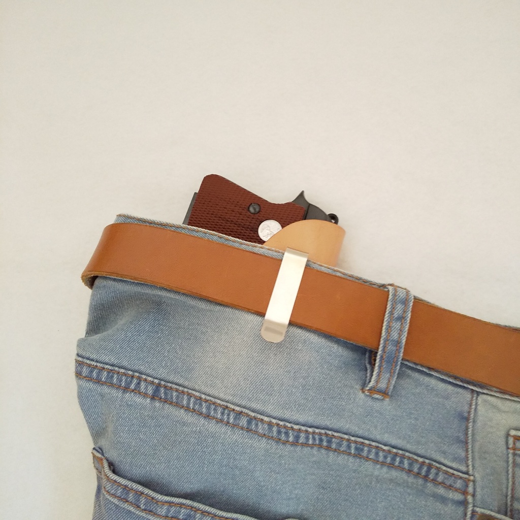 【受注製作】革製インサイドホルスター マルシン製モデルガン コルト25オート・ブローニングM1910・ワルサーPPK対応