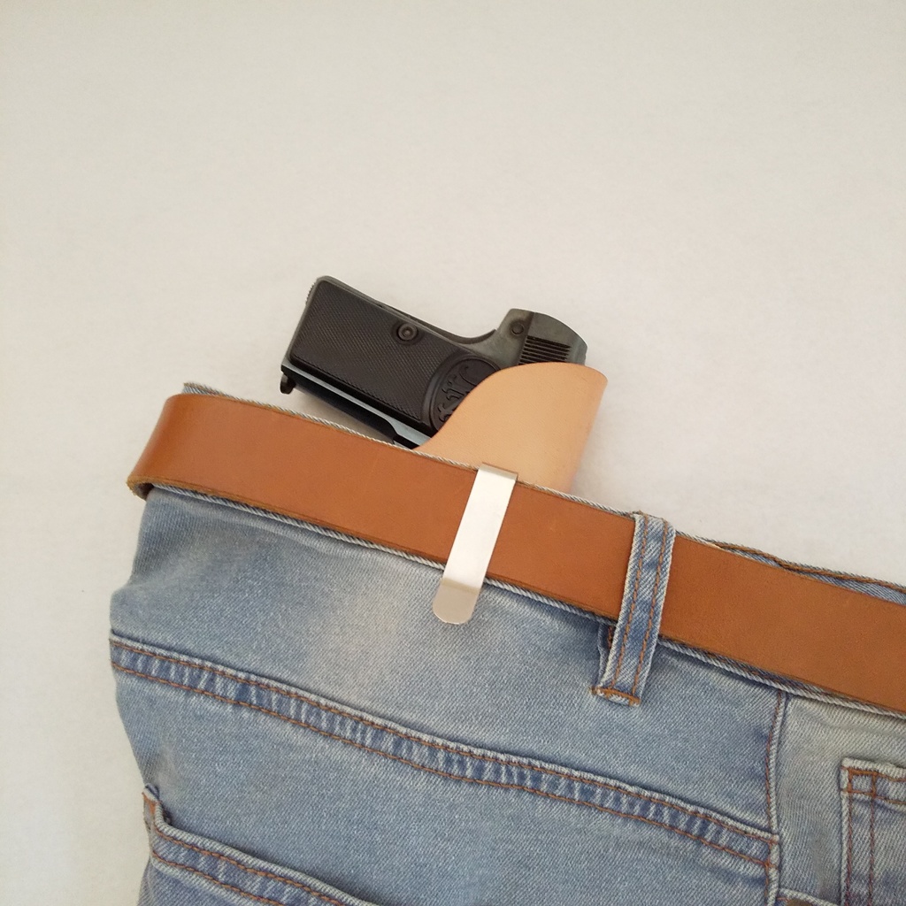 【受注製作】革製インサイドホルスター マルシン製モデルガン コルト25オート・ブローニングM1910・ワルサーPPK対応