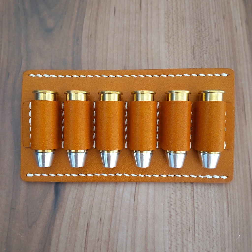 【受注製作】革製カートリッジホルダー 44マグナム等対応