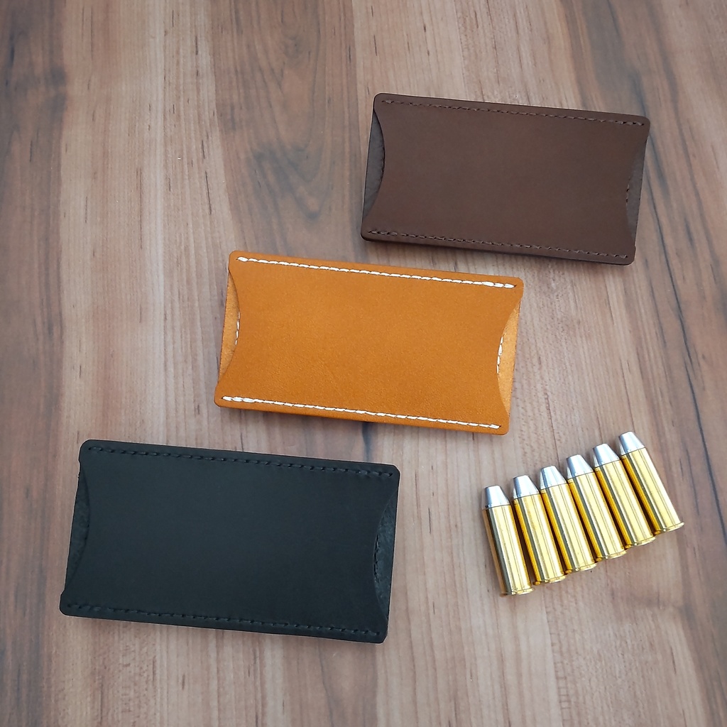 【受注製作】革製カートリッジホルダー 44マグナム等対応