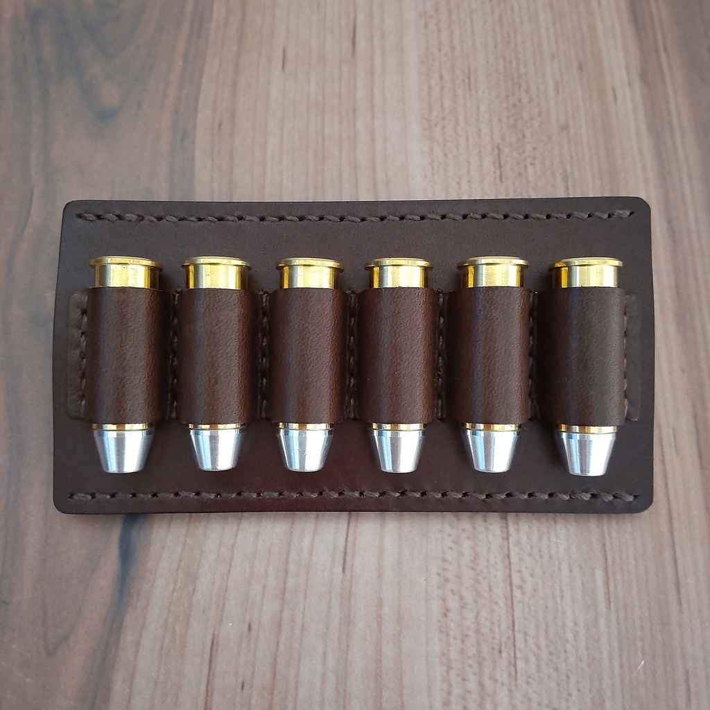 【受注製作】革製カートリッジホルダー 44マグナム等対応