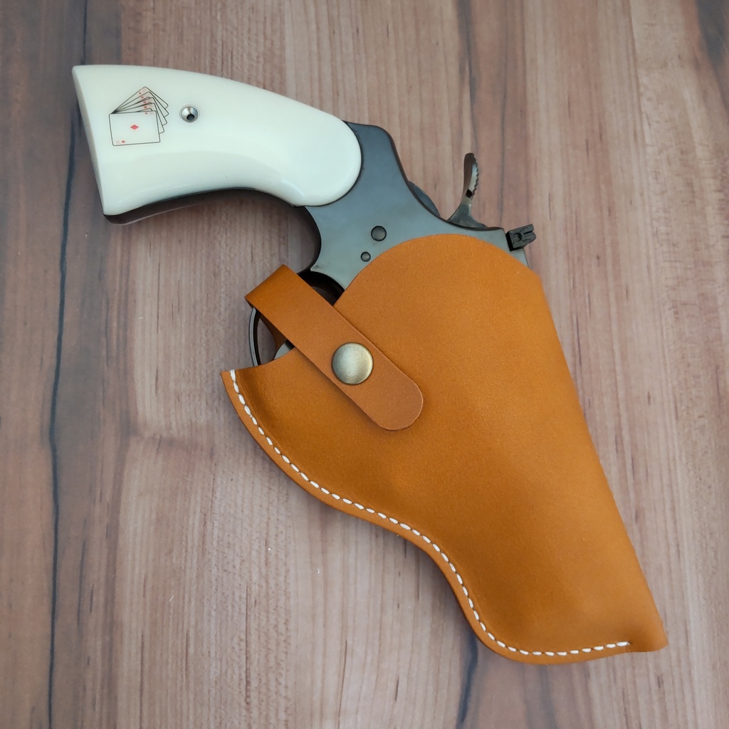 【受注製作】レザーホルスター タナカワークス コルト パイソン 2.5インチ対応