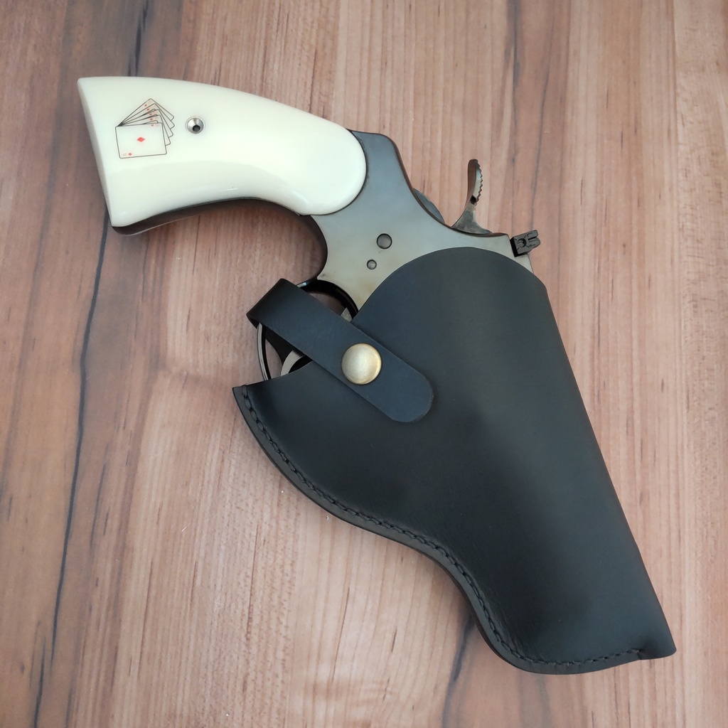 【受注製作】レザーホルスター タナカワークス コルト パイソン 2.5インチ対応