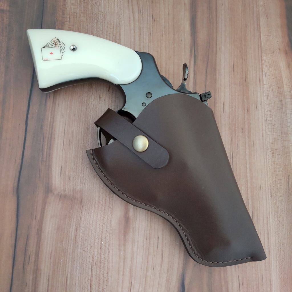 【受注製作】レザーホルスター タナカワークス コルト パイソン 2.5インチ対応