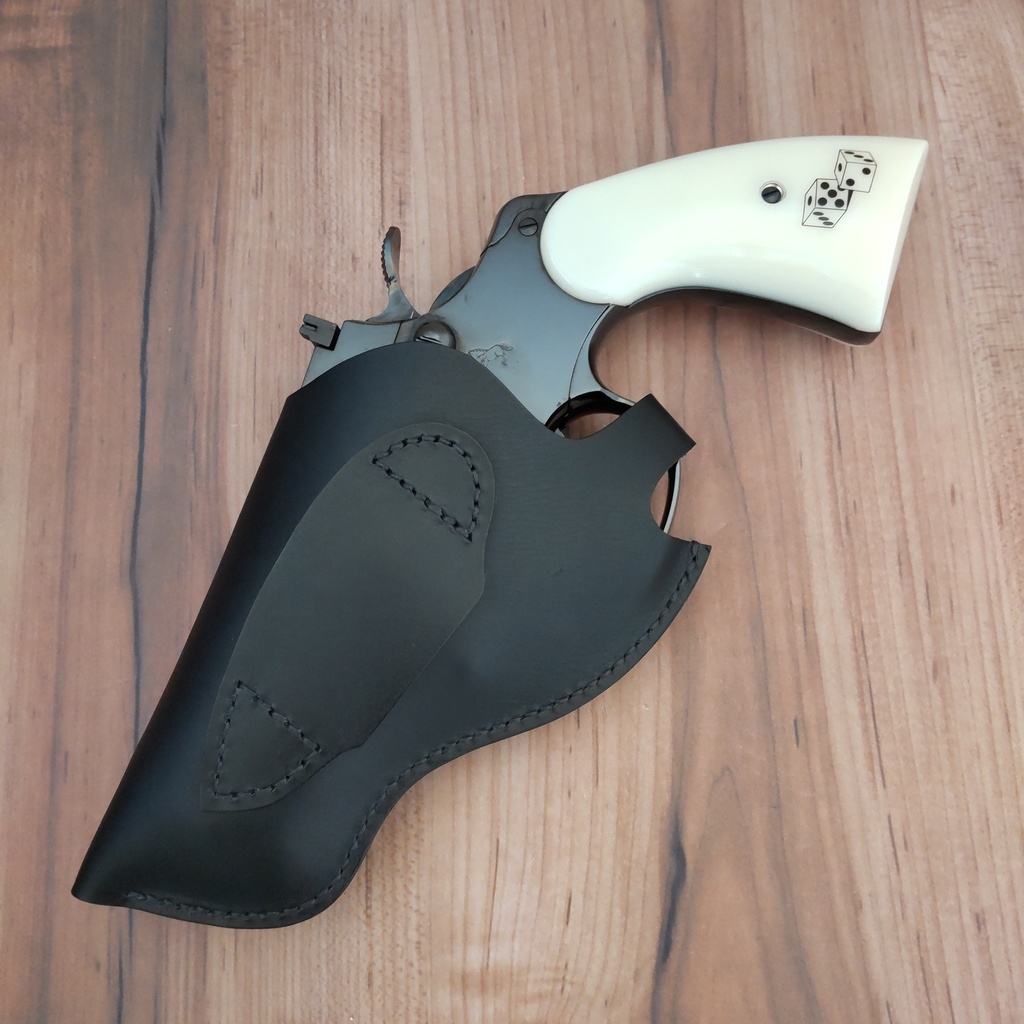 【受注製作】レザーホルスター タナカワークス コルト パイソン 2.5インチ対応