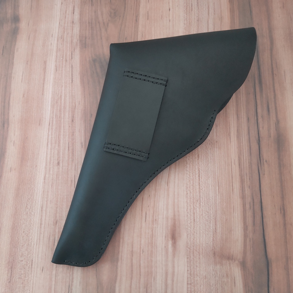 【受注製作】ポリス風レザーホルスター S&W M10 ミリタリー&ポリス対応