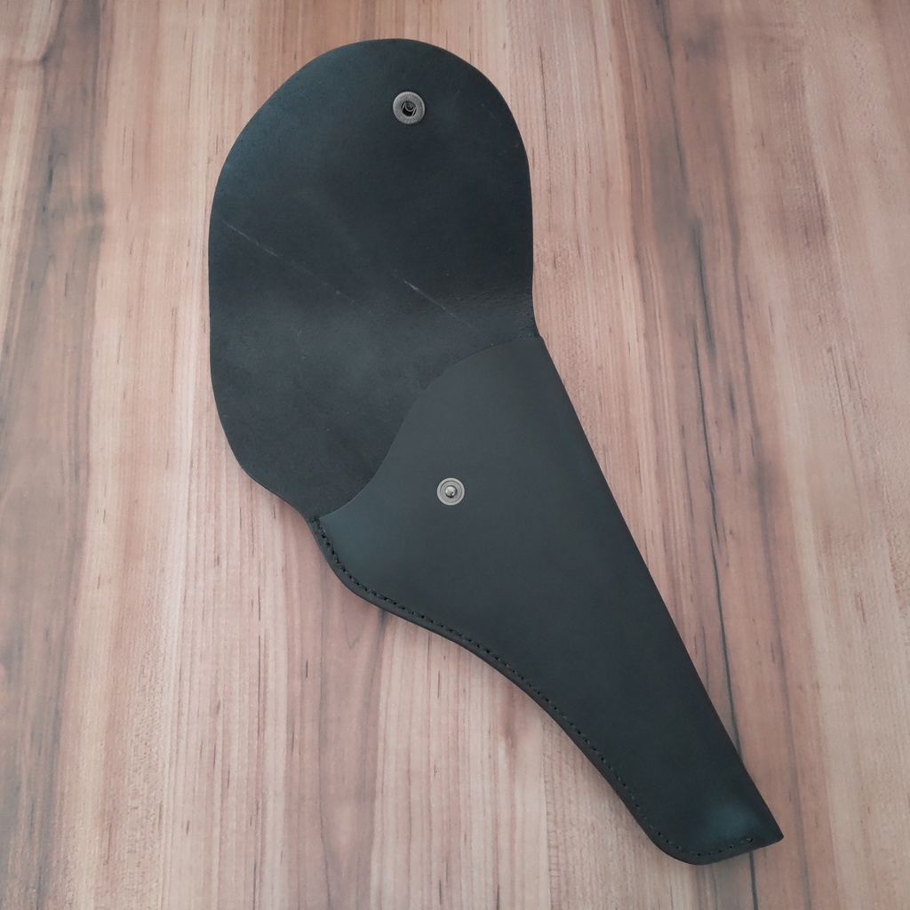 【受注製作】ポリス風レザーホルスター S&W M10 ミリタリー&ポリス対応