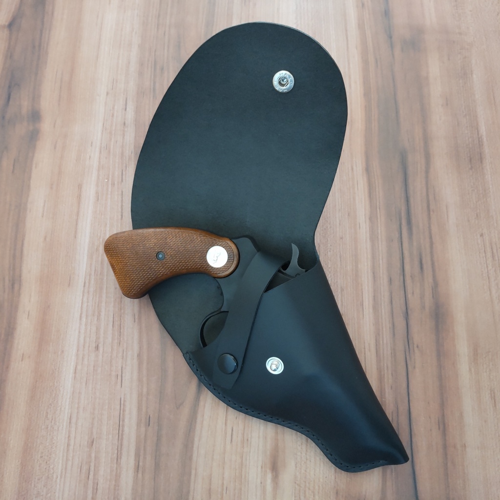 【受注製作】Jポリス風レザーホルスター ポリスリボルバー・チーフスペシャル・ディテクティブ・ポリスポジティブ対応