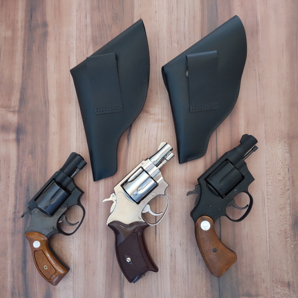 【受注製作】Jポリス風レザーホルスター ポリスリボルバー・チーフスペシャル・ディテクティブ・ポリスポジティブ対応