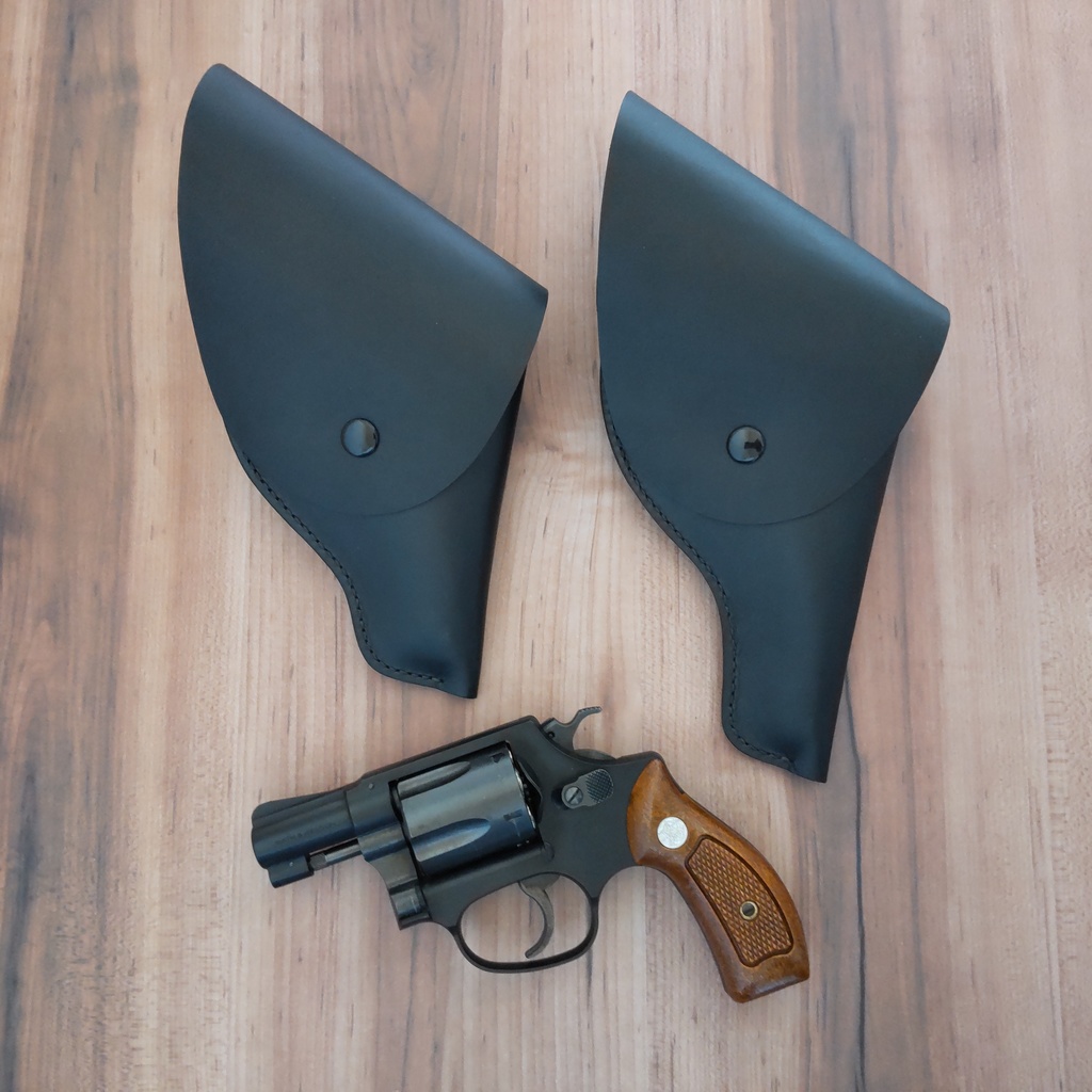 【受注製作】Jポリス風レザーホルスター ポリスリボルバー・チーフスペシャル・ディテクティブ・ポリスポジティブ対応