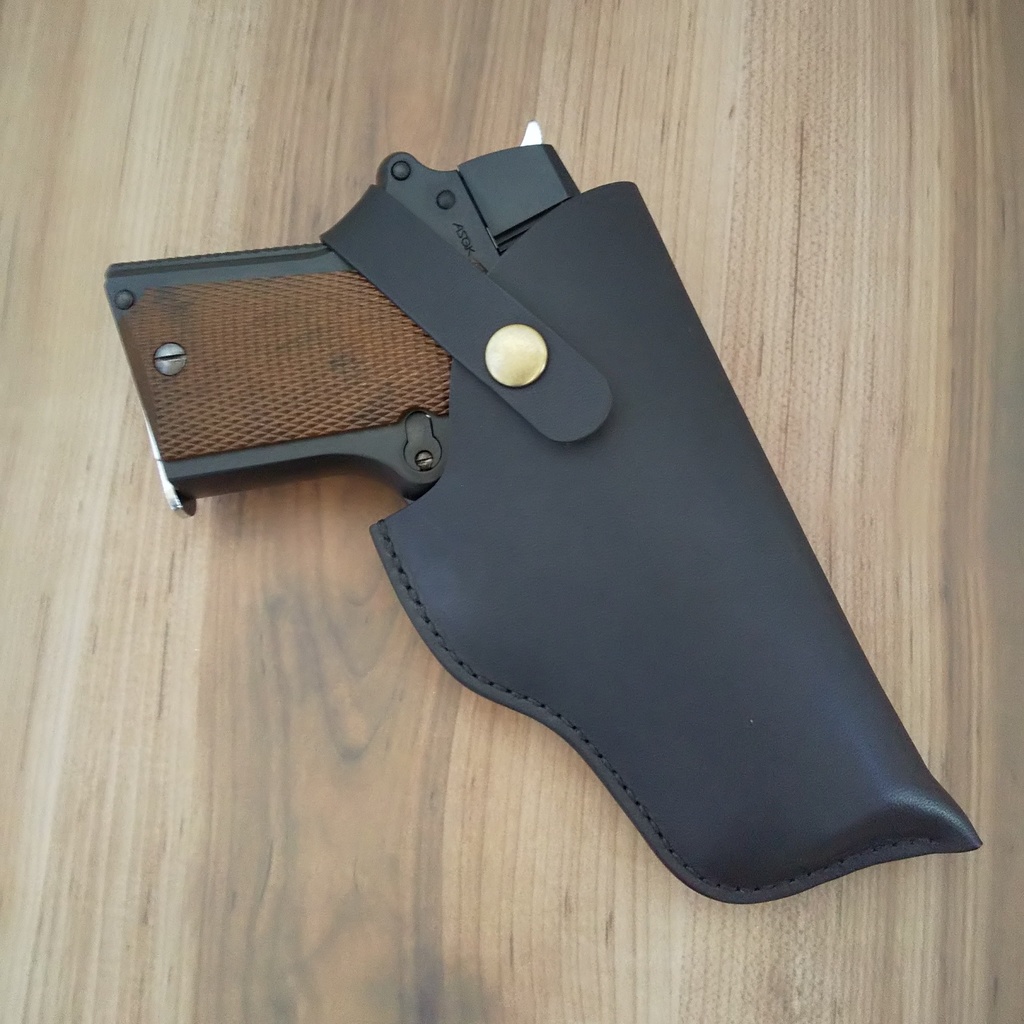 【受注製作】レザーホルスター 東京マルイ デトニクス45 コンバットマスター対応