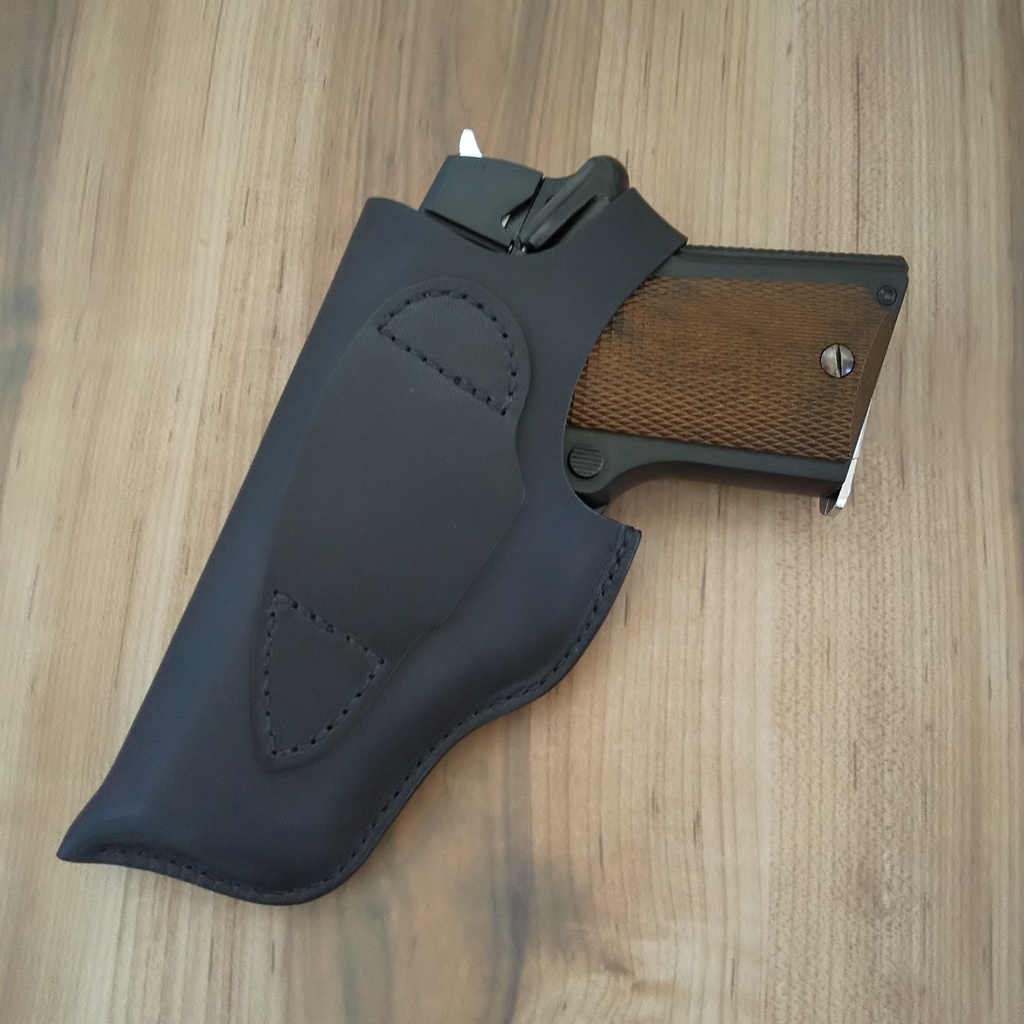 【受注製作】レザーホルスター 東京マルイ デトニクス45 コンバットマスター対応