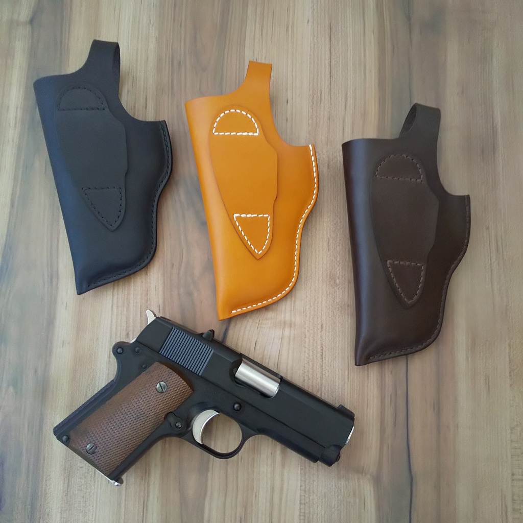 【受注製作】レザーホルスター 東京マルイ デトニクス45 コンバットマスター対応