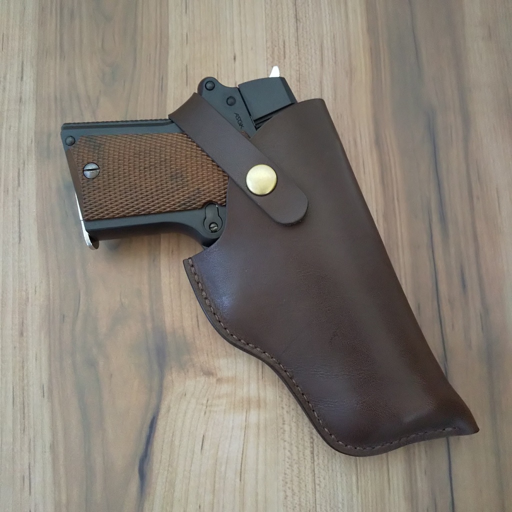 【受注製作】レザーホルスター 東京マルイ デトニクス45 コンバットマスター対応