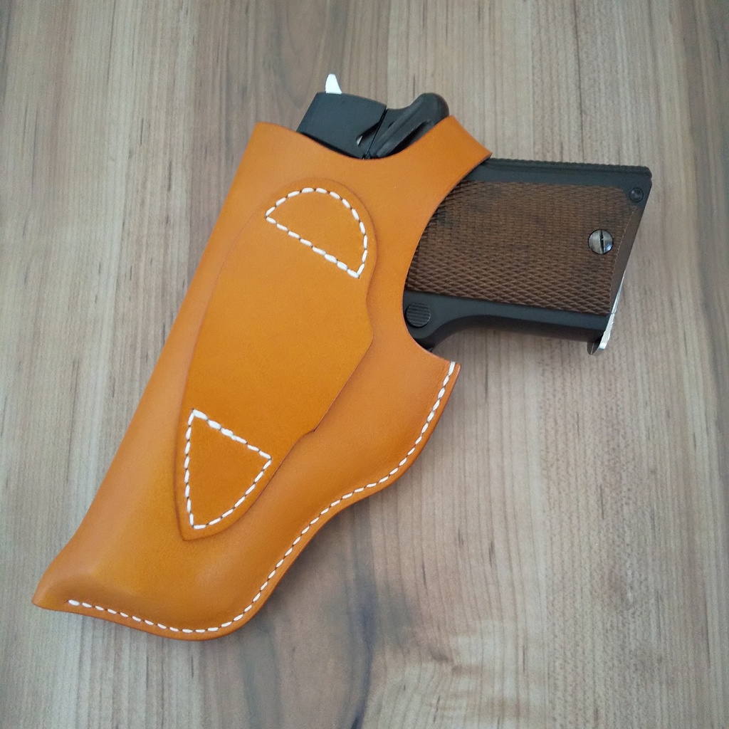 【受注製作】レザーホルスター 東京マルイ デトニクス45 コンバットマスター対応