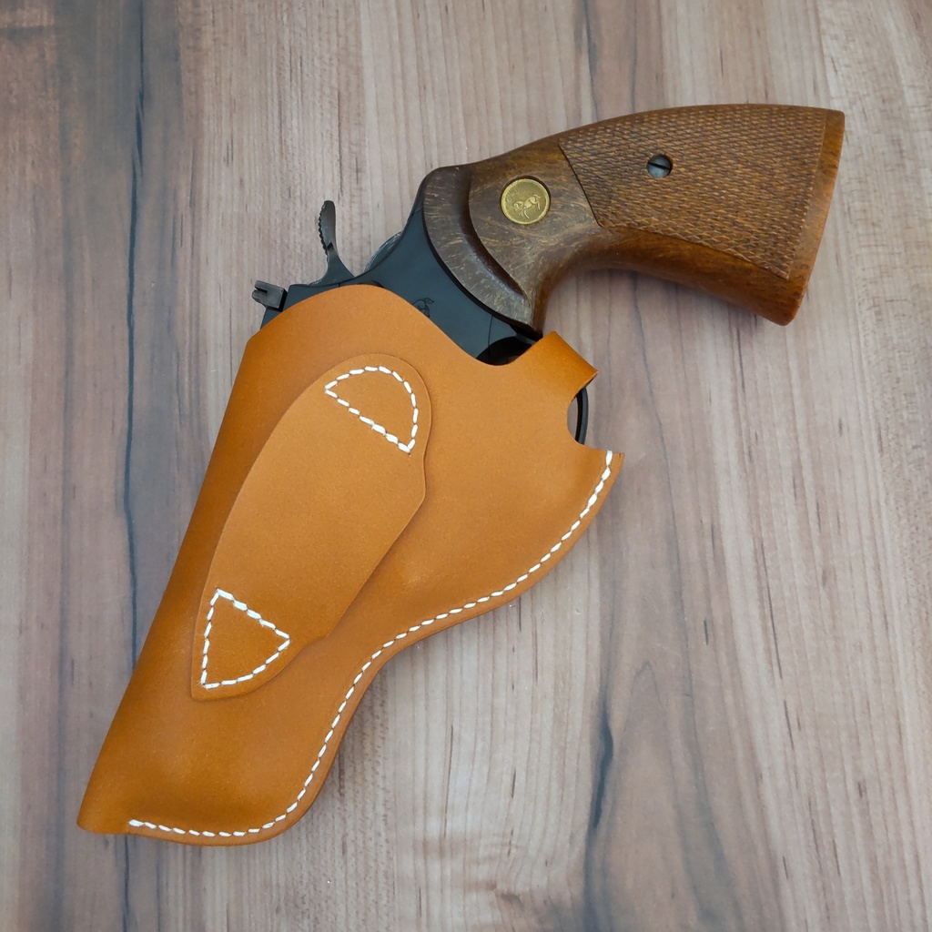 【受注製作】レザーホルスター タナカワークス コルト パイソン 3インチ コンバットパイソン対応