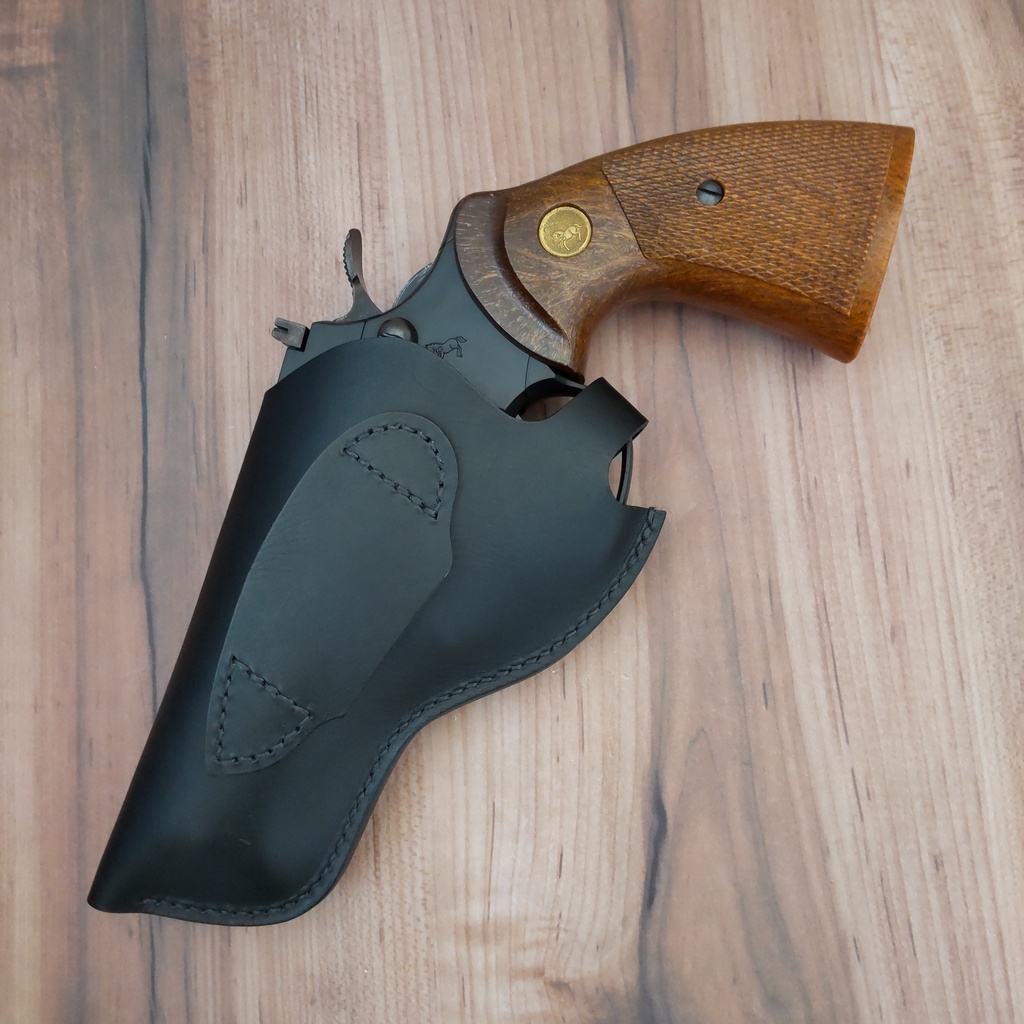 【受注製作】レザーホルスター タナカワークス コルト パイソン 3インチ コンバットパイソン対応