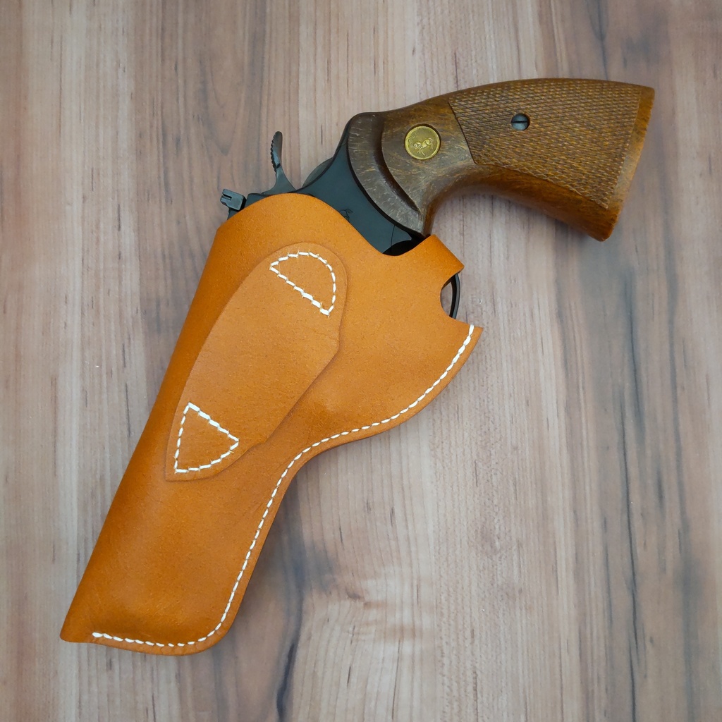 【受注製作】レザーホルスター タナカワークス コルト パイソン 4インチ対応