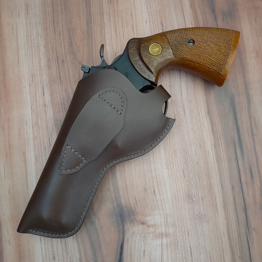 【受注製作】レザーホルスター タナカワークス コルト パイソン 4インチ対応