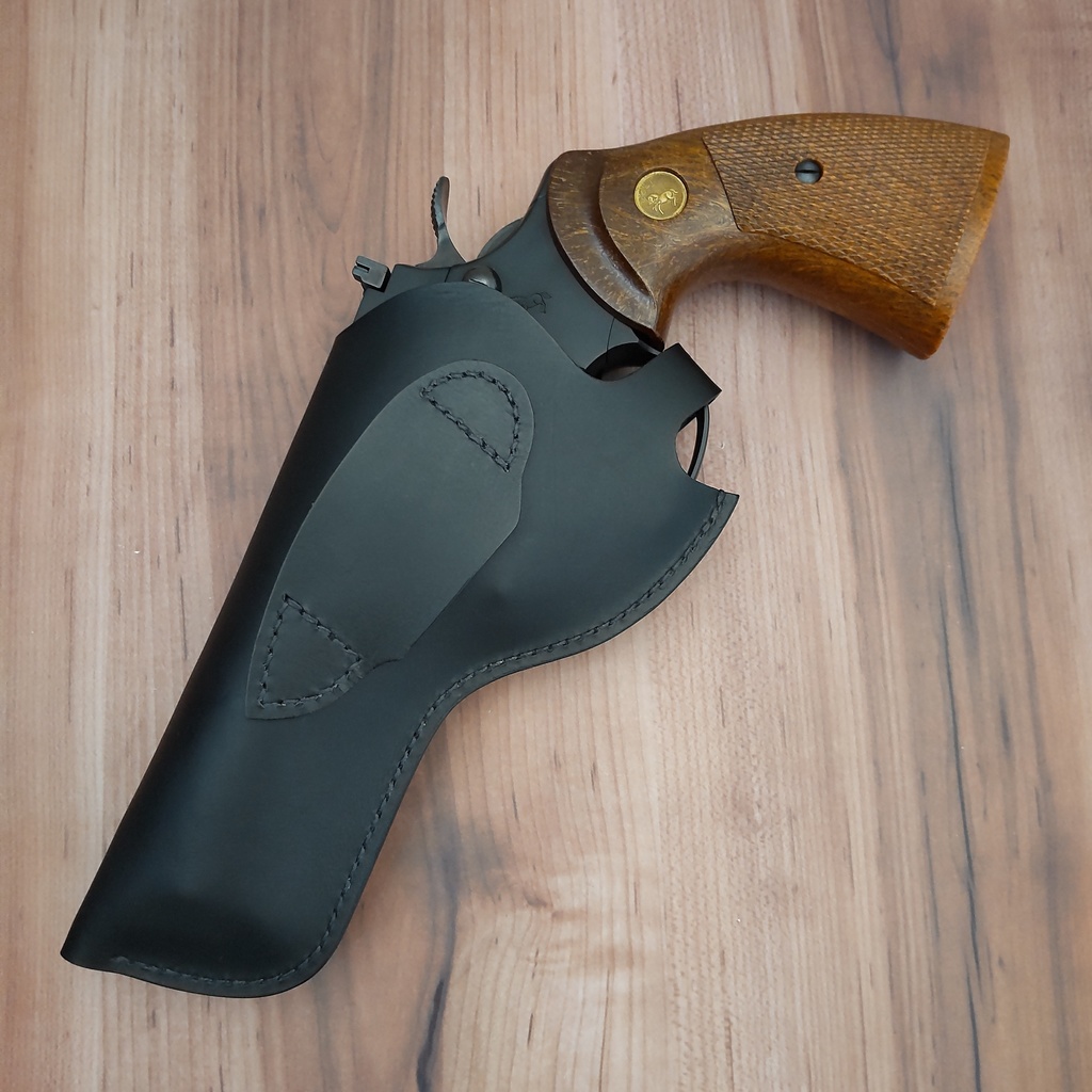 【受注製作】レザーホルスター タナカワークス コルト パイソン 4インチ対応