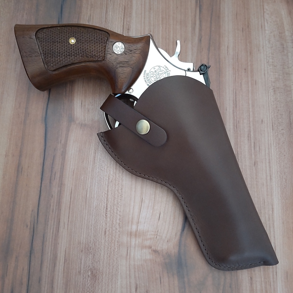 【受注製作】レザーホルスター マルシン S&W M586 M686 4インチ モデルガン対応