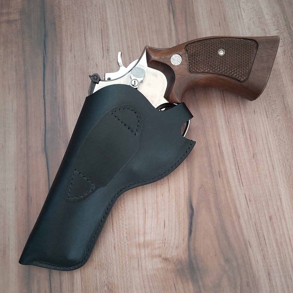 【受注製作】レザーホルスター マルシン S&W M586 M686 4インチ モデルガン対応