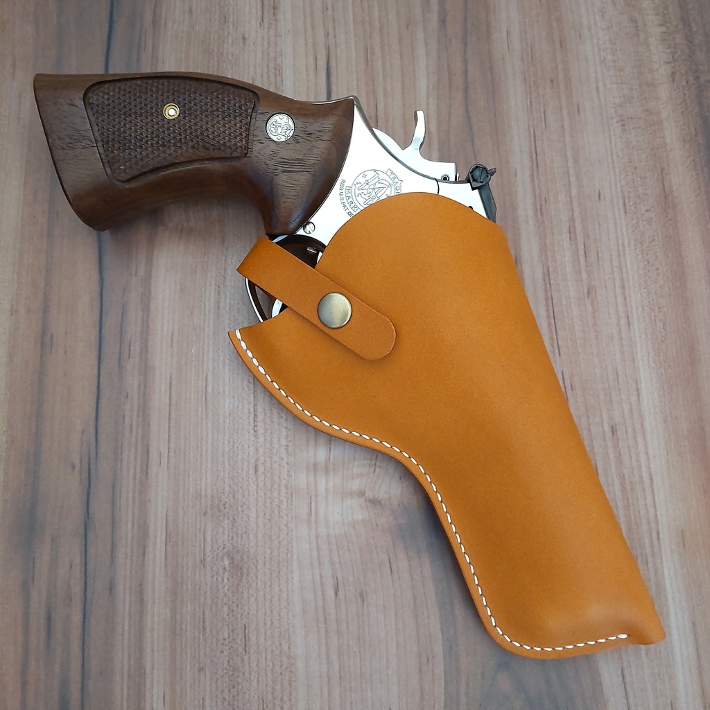 【受注製作】レザーホルスター マルシン S&W M586 M686 4インチ モデルガン対応