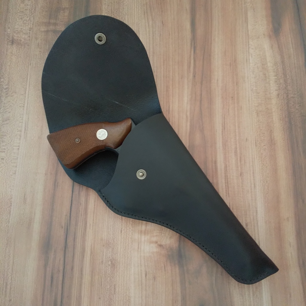 【受注製作】ポリス風レザーホルスター MGC CAW コルト ローマン対応