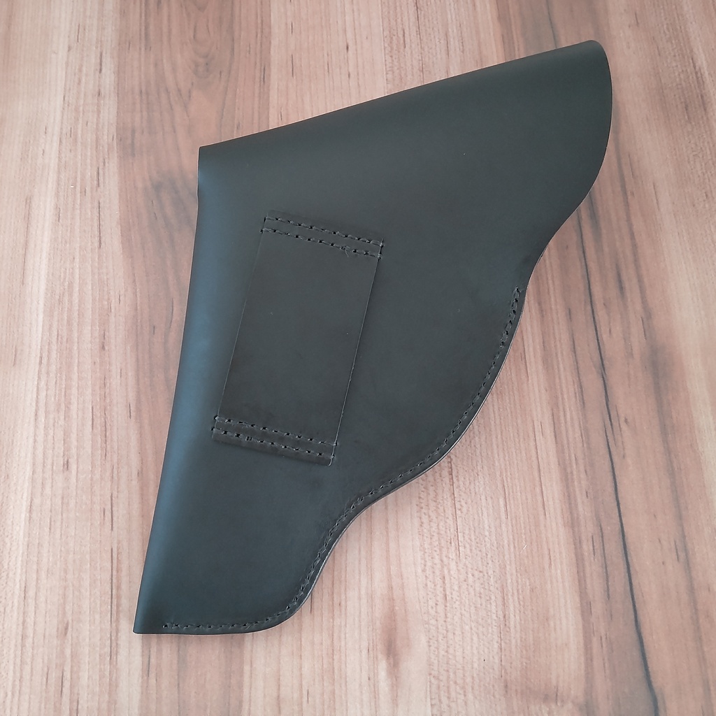 【受注製作】ポリス風レザーホルスター コルト パイソン・S&W M586対応