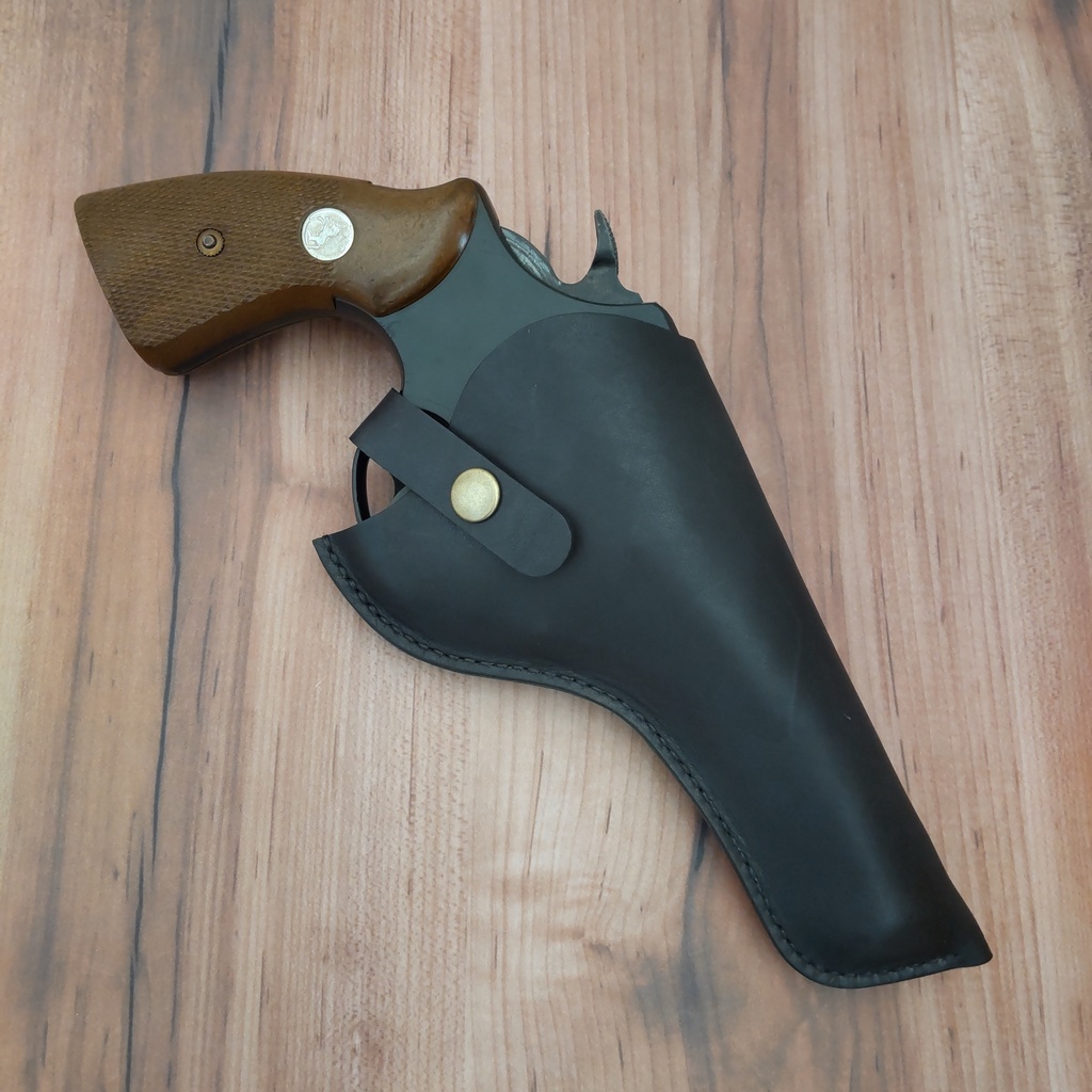 【受注製作】レザーホルスター CAW MGC コルト ローマン 4インチ対応