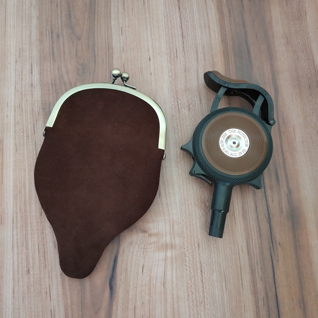 【受注製作】レザー製がま口ケース ハートフォード プロテクター パームピストル対応