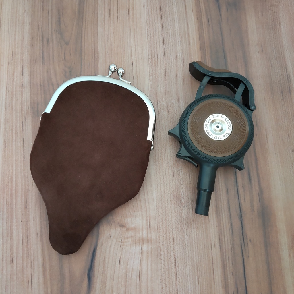 【受注製作】レザー製がま口ケース ハートフォード プロテクター パームピストル対応