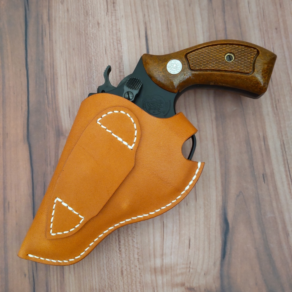 【受注製作】レザーホルスター タナカワークス S&W M36 M60 チーフスペシャル 2インチ対応