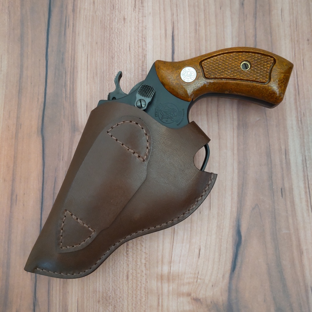 【受注製作】レザーホルスター タナカワークス S&W M36 M60 チーフスペシャル 2インチ対応