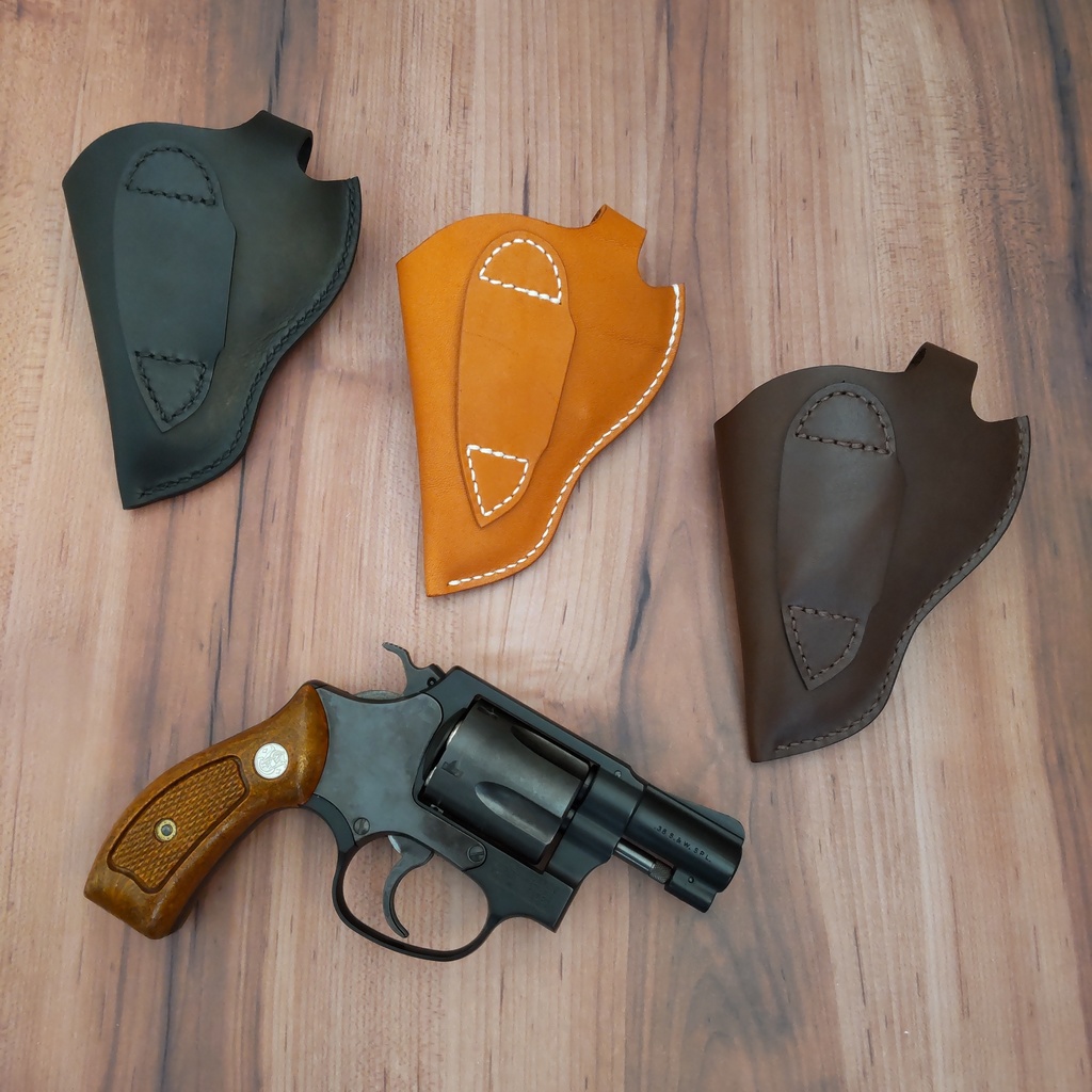 【受注製作】レザーホルスター タナカワークス S&W M36 M60 チーフスペシャル 2インチ対応
