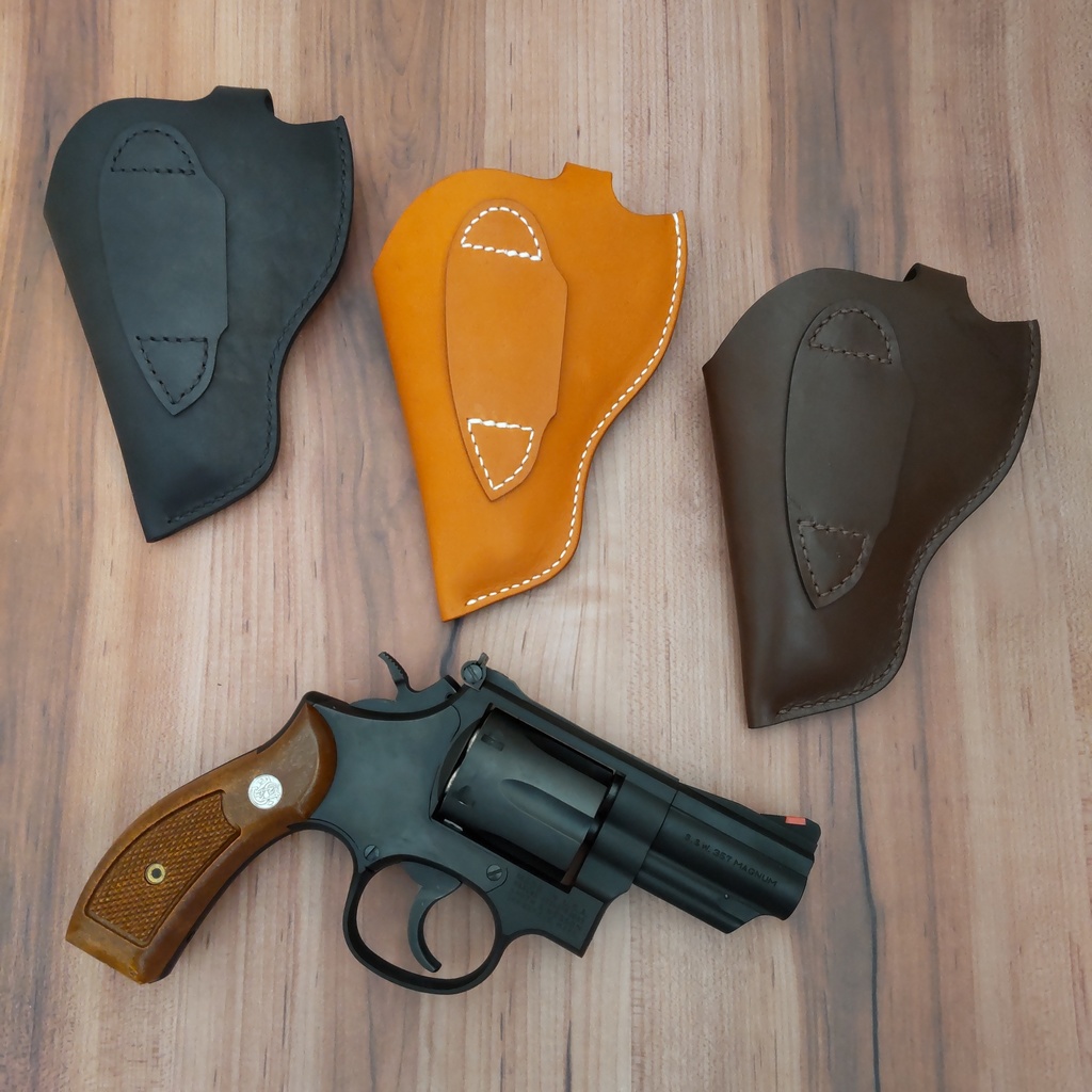 【受注製作】レザーホルスター タナカワークス S&W M19 M66 2.5インチ対応