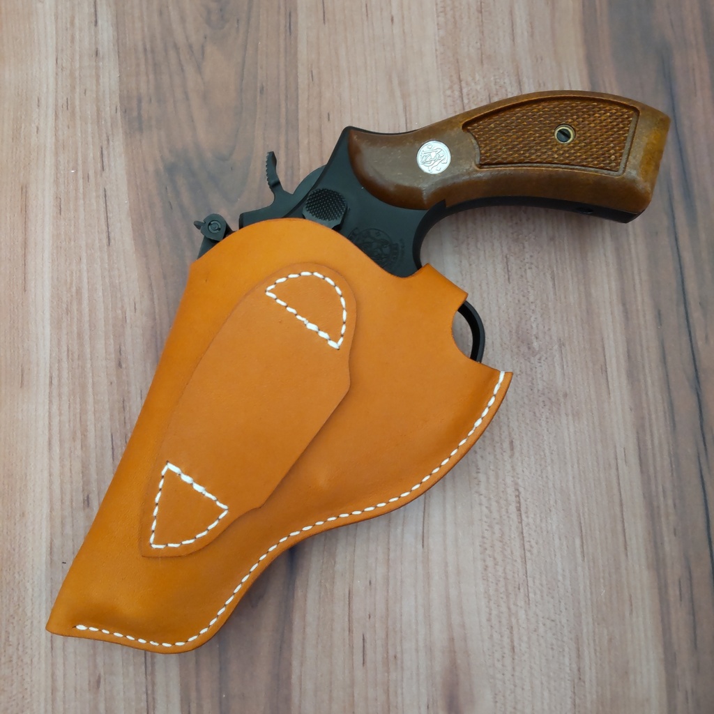 【受注製作】レザーホルスター タナカワークス S&W M19 M66 2.5インチ対応