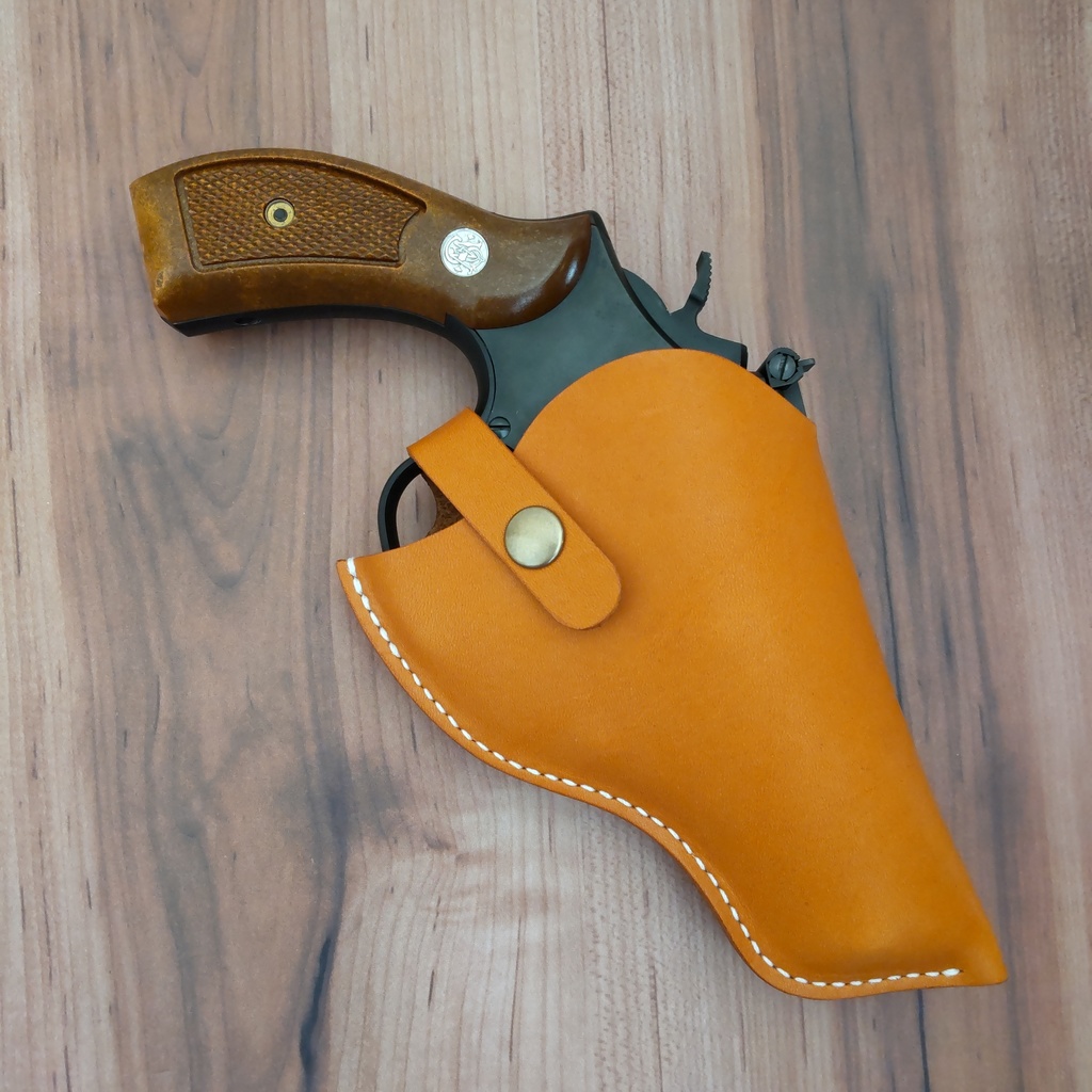 【受注製作】レザーホルスター タナカワークス S&W M19 M66 2.5インチ対応